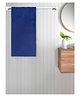 FABINALIV Unisex Blue Solid 420 GSM Cotton Bath Towels (140X70 cm)