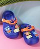 PASSION PETALS Hello Bear Detailed Clogs - Blue
