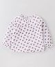 Babyhug Full Peasant Sleeves  Top With Floral Print - Pink