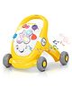 Baybee Oleo Baby Activity Walker for Kids, Baby Walker for Toddlers with Music, LED Light, Rotating Gears & Easy Girp Push Handle (Yellow)