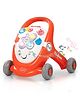 Baybee Oleo Baby Activity Walker for Kids, Baby Walker for Toddlers with Music, LED Light, Rotating Gears & Easy Girp Push Handle (Red)