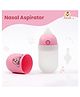 Infantso Nasal Cleaner For Newborn Babies, Nasal Aspirator For Kids, Soft Silicone Nose Cleaner For Infants, Mucus Sucker Nasal Cleaner For Congestion & Cold Relief - Pink