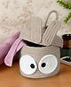 FABINALIV Kids Beige Cartoon Design Multipurpose Foldable Organiser with Lid