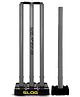 Jaspo Slog Engraver Premium Plastic Stumps Set for All Ages- Ideal for Boys, Girls, and Adults- Durable and Fun Cricket wicket set