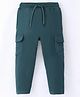 Doreme Single Jersey Full Length Solid Corduroy Pant - Green