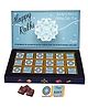 Expelite Special Rakhi gifts to brother -18 Pieces Raksha bandhan chocolate box
