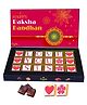 Expelite Rakhi gifts to brother -18 Pieces Raksha bandhan chocolate box
