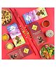 Rakhi with Pack of 4 Chocolate Bar