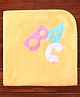 Child World Terry Knit Hand & Face Towels Letter Embroidery L 84 x B 55 cm - Golden