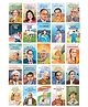Story Books for Kids Indian Famous Personalities Set of 25 Books Illustrated - English