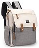 Zoe Multi-purpose Travel Friendly Diaper Backpack With Pacifier Holder - Grey