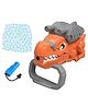Happy Hues Dinosaur Gel Ball Blaster Toy with Realistic Sound Effects- Shooting Target Games for Kids- Random Color