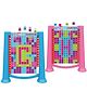 Happy Hues 3D Tetris Puzzle Brain Teasers with Transparent Frame | 3D Pluzzle Game for Kids- Fun Games- 150 Pcs- Random Colour