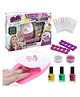 Happy Hues Nail Salon Kit for Girls with Nail Dryer- Nail Stickers & Nail Polish Set for Girls- Pretend Play Sets for Kids 12 Pieces