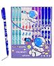 Bunie Space Theme Erasable Gel Pen for Writing  12 Pens