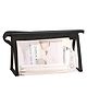 Bunie Multipurpose Clear Transparent Pouch  Black