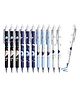 Bunie Space Theme Erasable Gel Pen for Writing  12 Pens