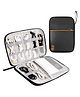 Bunie Electronic Accessories Travel Organizer Bag  Black
