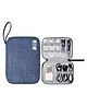 Bunie Electronic Accessories Travel Organizer Bag  Navy Blue