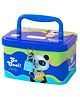 Bunie Suitcase Shaped Piggy Bank with Handle, Lock and Key for Kids - Multicolor