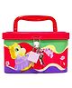 Bunie Suitcase Shaped Piggy Bank with Handle, Lock and Key for Kids - Multicolor