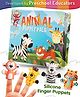 Intelliskills Animal Puppet Pals Board Book | 4 Animal Finger Puppets | Interactive Storybook for Kids | Early Educational Fun | Ideal for Gifting | Educator Recommended