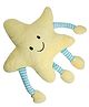 Besties Premium Star Soft Cushion Pillow with Arm & Leg, Stuffed Soft Toy For Kids Yellow