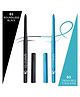 KINDED Kind Eyes Kajal Waterproof Combo Set of 2 - 0.35 g each, Boundless Black & Treasured Turquoise