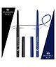 KINDED Kind Eyes Kajal Waterproof Combo Set of 2 - 0.35 g each, Boundless Black & Butterfly Blue