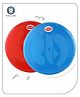 Aditi Toys Flying Disc Frisbee Picnic, Beach, Garden Disc Throwing Sports Outdoor Game for Kids & Adults, Red & Blue Pack of 2