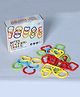 I Play  Interlocking Shape Bars 50 Pieces - Multicolor