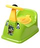 Kuber Industries Baby Potty Seat  Toilet Potty Training Seat  Baby Potty Trainer Seat  Potty Seat For Child  Potty Training Seat for Kids  Steering Design  Green & Yellow