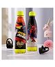 Kuber Industries Pack of 2 Water Bottle with 2 Lids  500 ml  Printed  BPA-Free  Insulated Sipper Bottle for Adults & Kids with Straw  Steel Bottle for Travel-Gym & Sports  Red