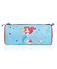 Disney By Kuber  Round Pencil Pouch Disney Mermaid Pencil Pouch for Kids Multi-Purpose Travel Pouch Stationary Holder Travel Organizer Pencil Utility School Pouches Geometry Box Green