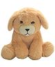 Ultra Stuffed Spongy Huggable Cute Sitting Dog Soft Toy for Kids Birthday Gift Home Decor Car Decor For Travelling (Brown) 7 Inches