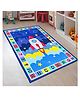 Hop N Play Educational Playmat for Kids, Play Rug- Alphabet, Number & Rocket - Non-Slip Floor Mat for Bedroom, Playroom, Classroom & Living Area (200cm x 140cm x 7mm)
