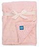 Mee Mee Blanket With Embossed Print Light Pink (Design & Colour May Vary)