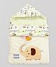 Mee Mee Hooded Carry Nest Elephant Patch - Yellow