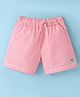 Dapper Dudes Authentic Text Patch Detailed Shorts - Red