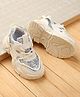 Babyoye Sneakers with Lace Up Closure - White