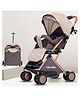 Little Olive BabyJoy Lightweight And Compact Stroller with Adjustable Canopy - Brown
