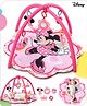 Babyhug Disney Minnie Playgym | BIS Certified | Soft Play Mat with 5 Fun Hanging Toys | Disney Minnie Theme for Newborns 0+ Months | Perfect for Indoor Play & Tummy Time | Stimulates Sensory Development, Hand-Eye Coordination & Motor Skills | Safe, C