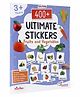 400+ Ultimate Fruits and Vegetables Stickers Book - English