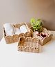 Arte Casa Jute and Iron Server Set