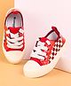 Cute Walk by Babyhug Lace Up Casual Shoes - Red