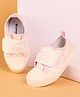 Cute Walk by Babyhug Velcro Closure Casual Shoes With Text Print - Pink