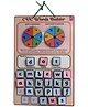 WISSEN Wooden CVC Word Buiilder Activity Velcro Game for Kids