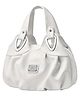 SYGA Women's Printed PU Leather Hobo Bag, Multiple Colors and Patterns, Crossbody Shoulder(WHITE)