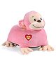 ToyMark Big Monkey Soft Toy Sofa Pink - Length 45.5 cm
