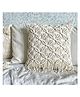 Alaaya Decor Cushion cover- off white